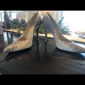 Stuart Weitzman Snakeskin heels